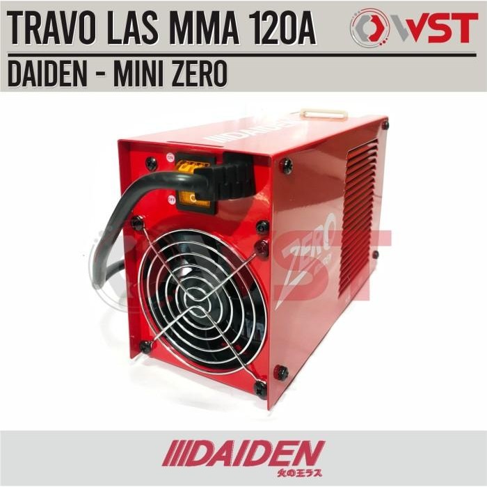 [Expert] DAIDEN Travo Las Inverter Mini ZERO 120A - Mesin las mini - Trafo Las