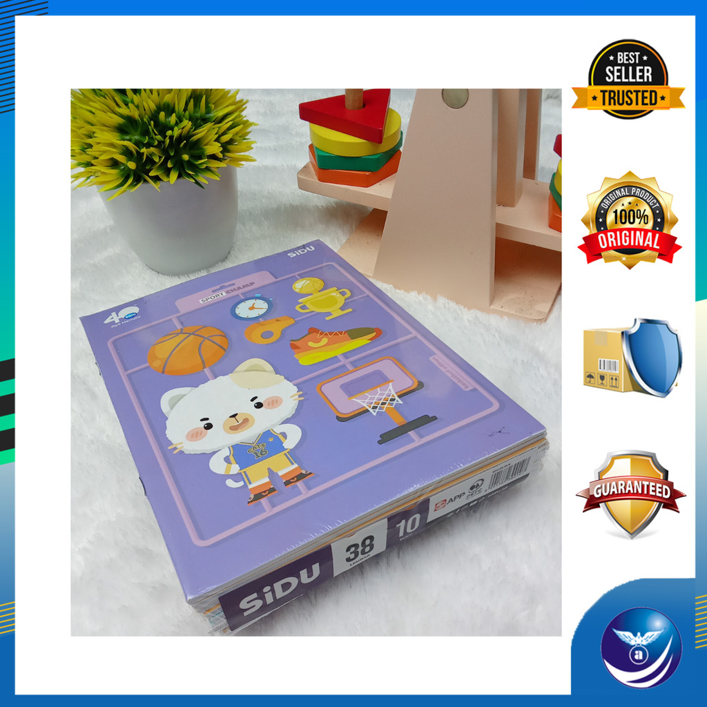 

(ISI 10 pcs) Paket Buku Tulis SIDU 38 hlm (1 Pack isi 10 pcs)