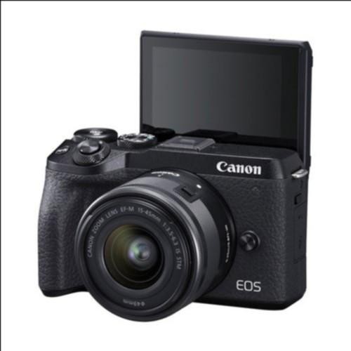 [Expert] Kamera Mirrorless Canon EOS M6 KIT 15-45mm IS STM - CANON EOS M6