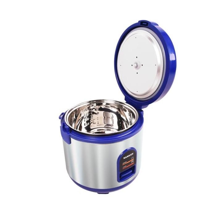 [Expert] Sanken Rice Cooker Mini 1Liter Stainless Steel Magic Com Mejikom Kecil