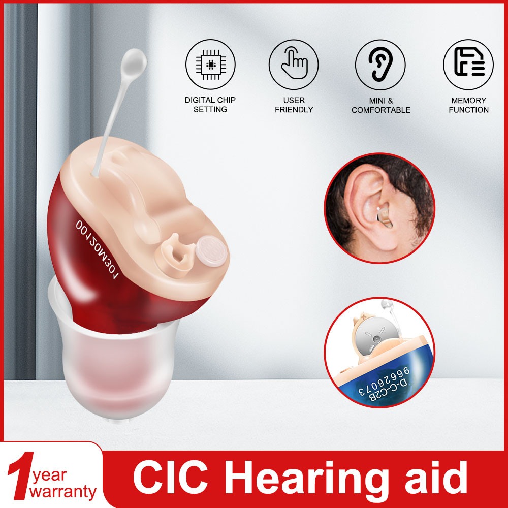 Alat bantu dengar telinga kecil, alat bantu dengar tidak terlihat