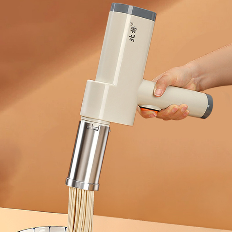 Wireless Handheld Pasta Noodle Maker Portable Rechargeable Gear Drive