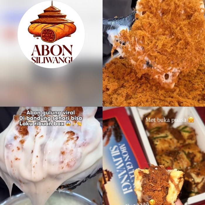 

ROTI ABON GULUNG SILIWANGI , ROTI ABON GULUNG BANDUNG