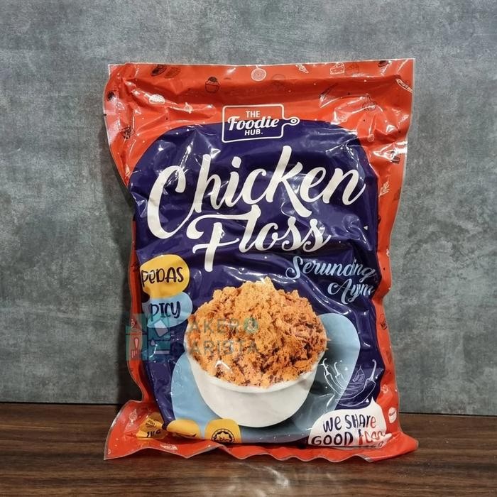 

Chicken floss abon ayam the foodie hub 1kg spicy crispy import
