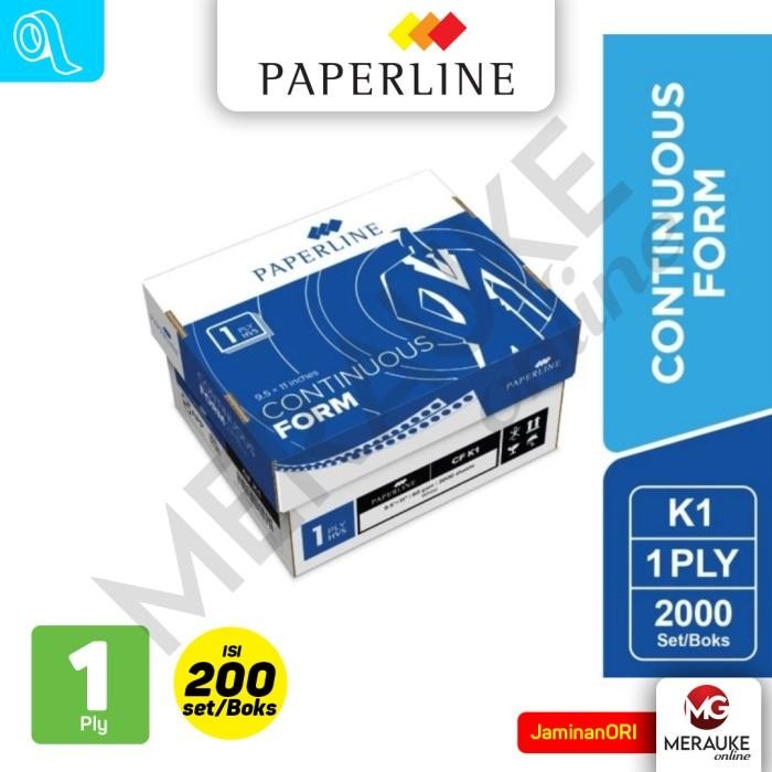 

Continuous Form Paperline 1 Ply K1 Putih (2000 Lembar Per Box) Kode 735