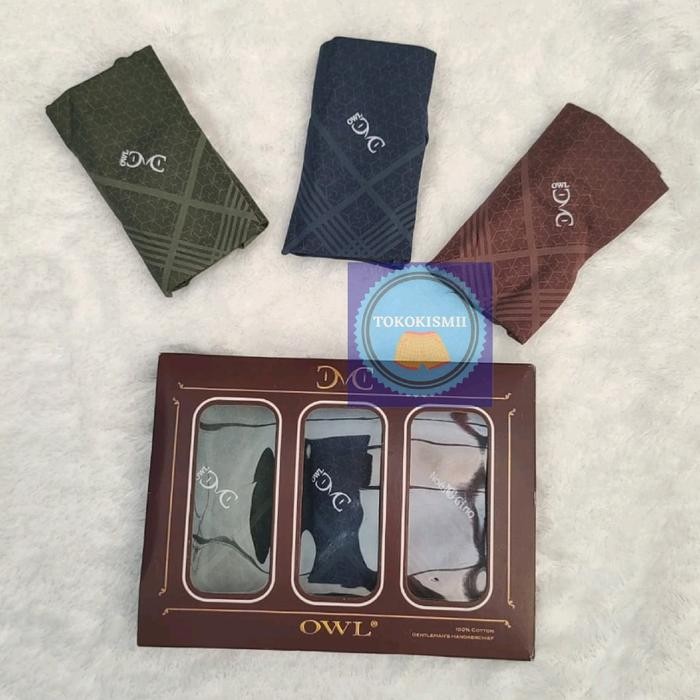 paket 6 pcs sapu tangan katun sapu tangan lembut