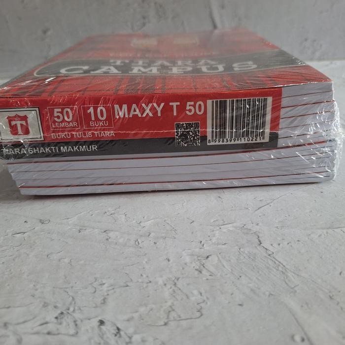 

(10 Pcs) Buku Tulis Tiara Campus 50 Lembar