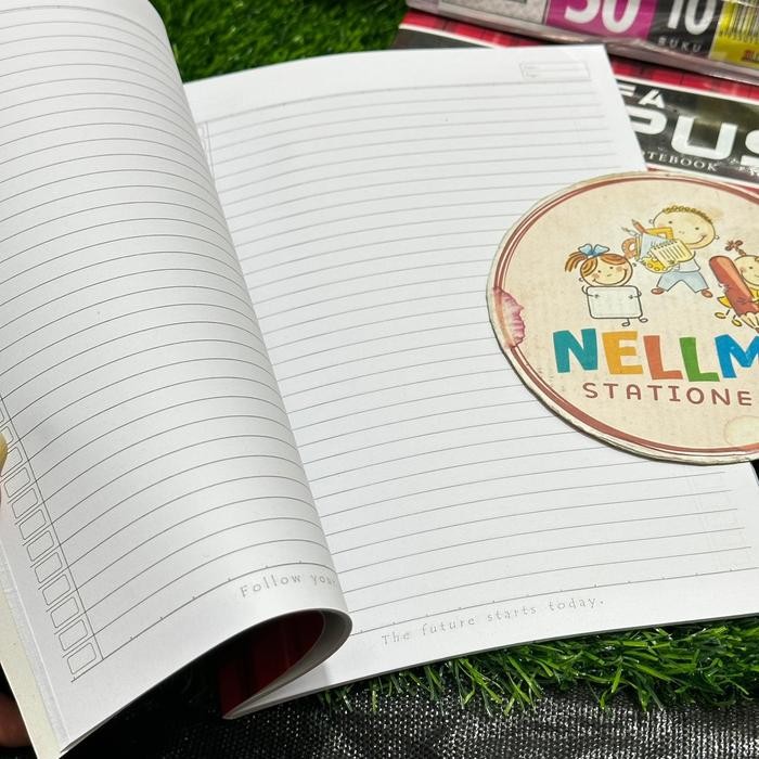 

Buku Tulis Campus Alfa Premium 50 Lembar ( Isi 10 Buku ) Buku Panjang