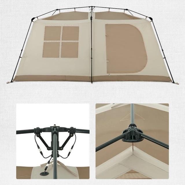 Tenda naturehike CNH22ZP004 village 13 tenda cam kapasitas 5-8 org