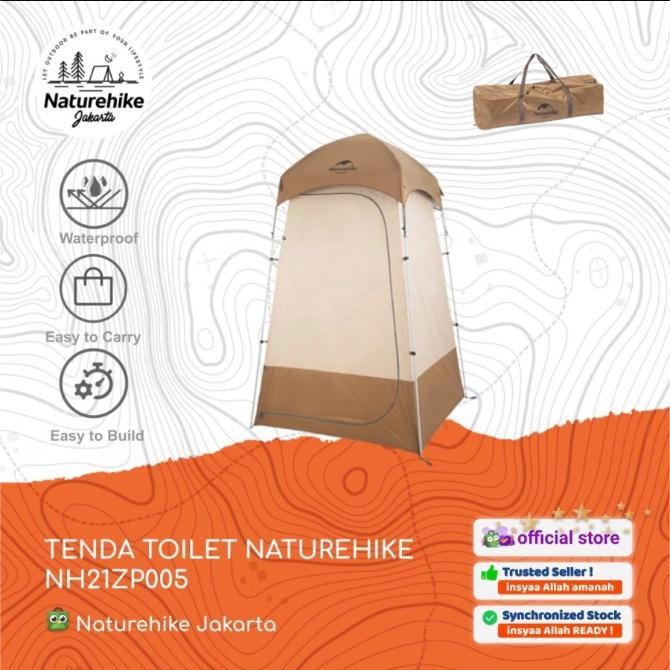 Terbatas TENDA TOILET / SHOWER MANDI CAM PORTABLE NATUREHIKE NH21ZP005