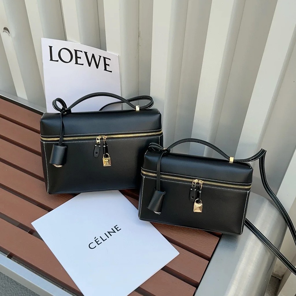 Baru Lp27vintagecow Leather Extra Bag Casual Large Capacity Handbag Single Strap Soft Shape Autumn