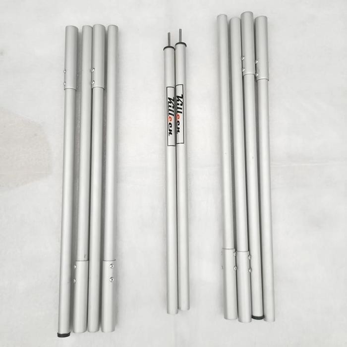 Set Flysheet 4x6 Waterof dan Tiang Double FREE Pasak dan Tali