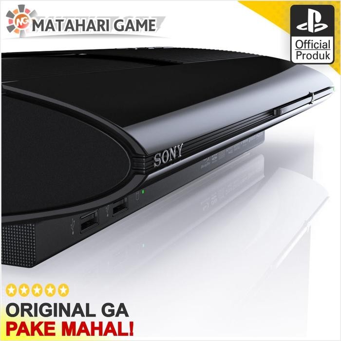 Ps3 Asli Sony Super Slim Cfw 1Tb 1000Gb 500Gb 320Gb - Garansi 1 Tahun