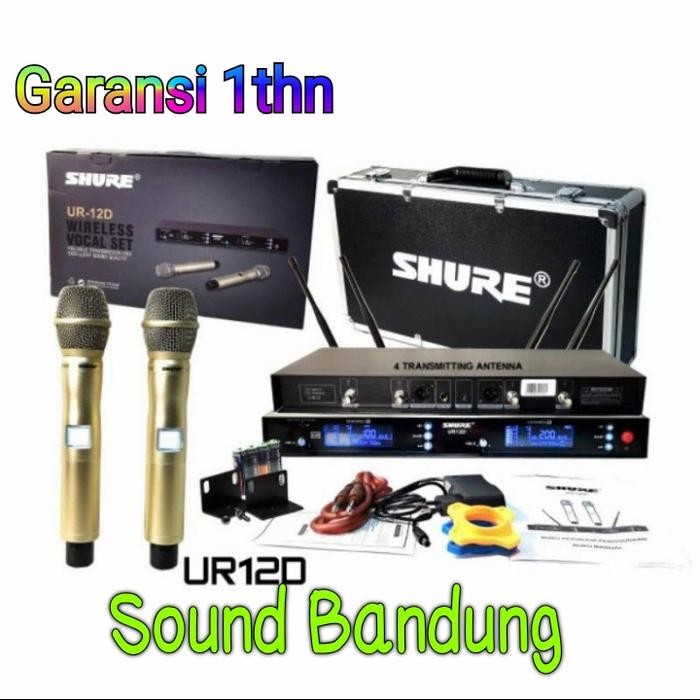 BRG BARU mic wireless SHURE UR 12D / SHURE UR12D / UR 12 D