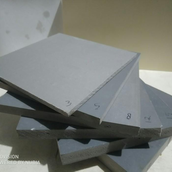 Expert PVC board warna abu abu tebal 5 mm