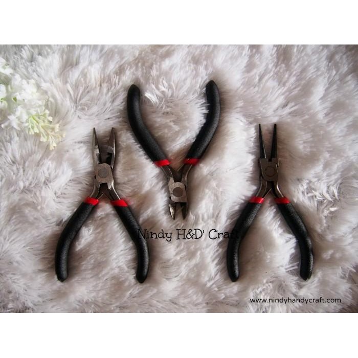 Expert Tangset Isi 3 - Tang Set Craft - Tang Potong - Tang Cucut - Tang