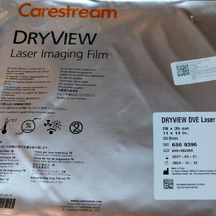FILM DVE CARESTREAM 11X14