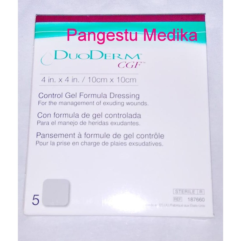 

Duoderm CGF Dressing10x10cm Convatec Per Piece