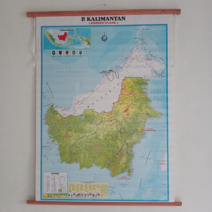 

Ready Peta Pulau Kalimantan Bingkai