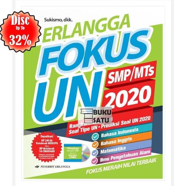 

Ready Erlangga Fokus UN SMP MTs