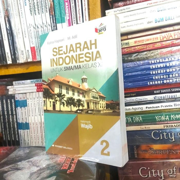

Ready buku baru sejarah Indonesia kLS 11/XI SMA kelompok wajib k13 ErlanggA