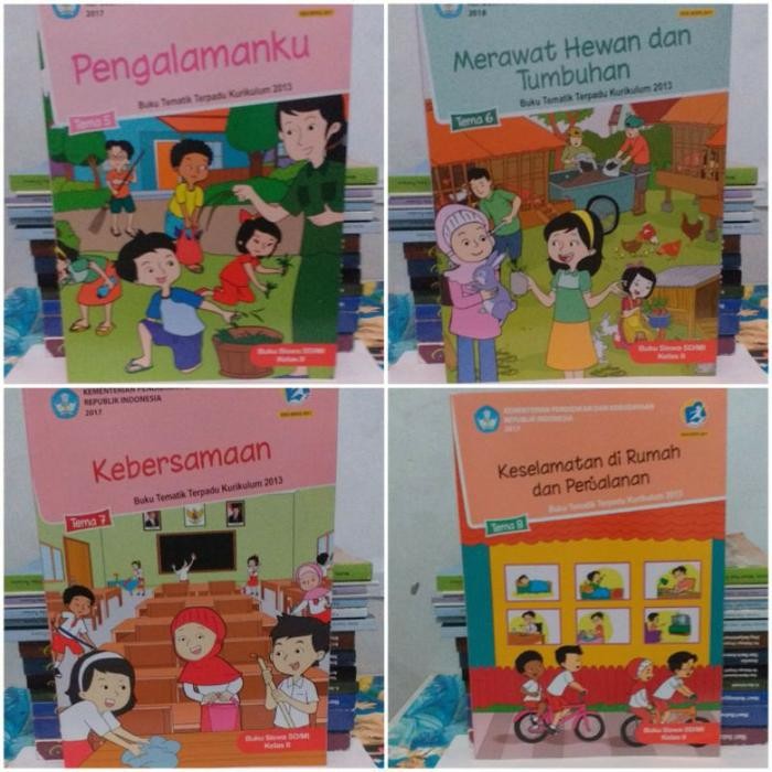 

Ready Buku Siswa Paket Tematik SD/MI Kelas 2 Semester 2 Kemendikbud