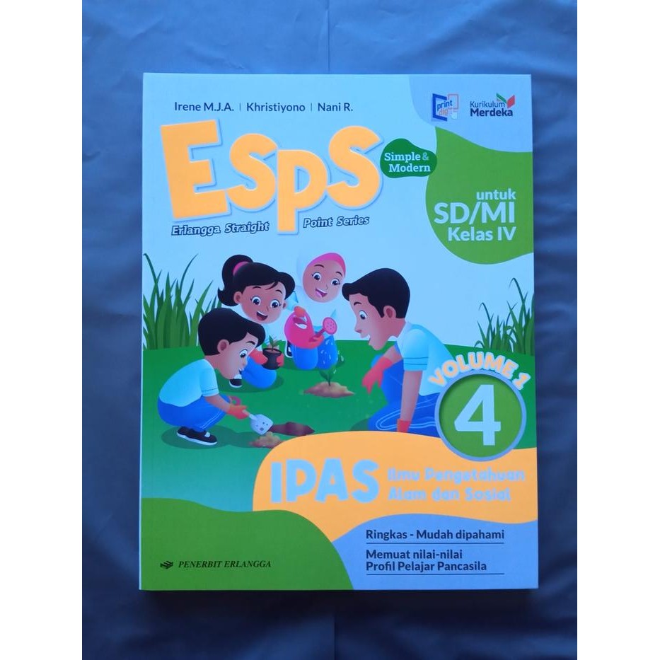 

Ready ESPS IPAS K.Merdeka Vol.1 SD/MI Kelas 4