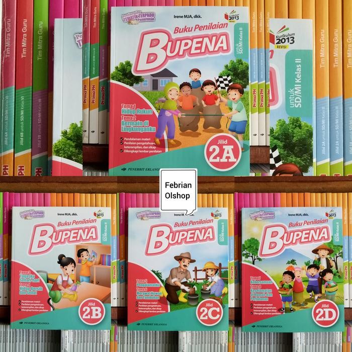 

Ready BUKU BUPENA 2A 2B 2C 2D SD/MI KELAS 2 REVISI K13N