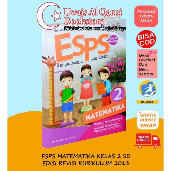 

Ready ESPS MATEMATIKA 2 UNTUK SD/MI KELAS II K13N ERLANGGA