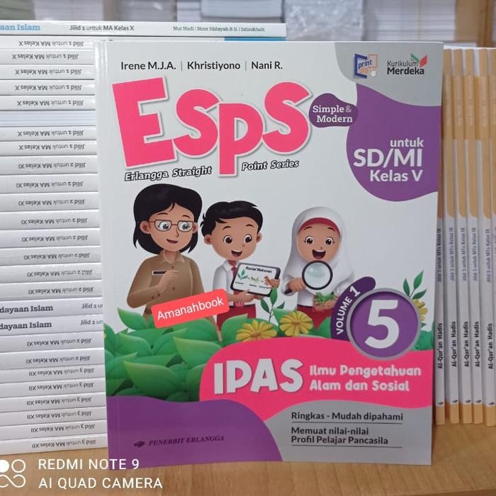 

Ready Esps IPAS SD Kelas 5 Volume 1 Kurikulum Merdeka Erlangga