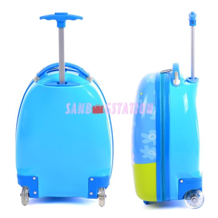 BARU.. TAS TROLLEY FASHION ANAK PEREMPUAN TROLI KOPER TELUR SD TROLLY SOFIA