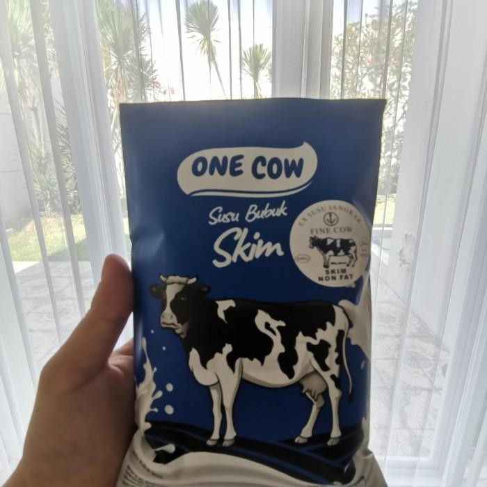 (Allthebest) Susu Bubuk Skim / Non Fat One Cow Ex. Susu Jangkar Susu Penggemuk