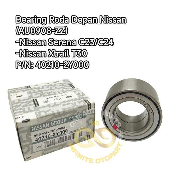 BEARING RODA DEPAN NISSAN SERENA C24 XTRAIL NSK JAPAN 40210-2Y000