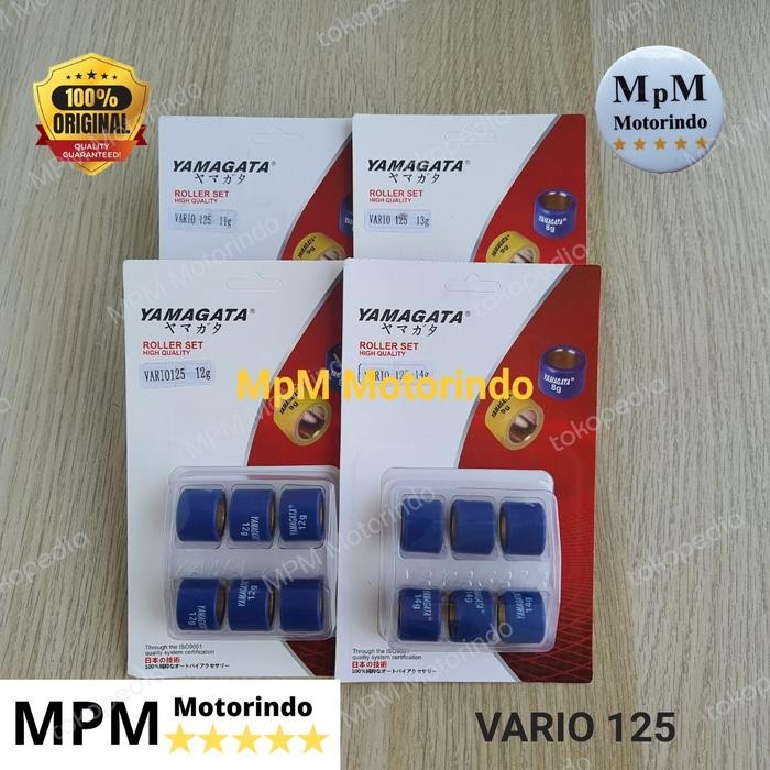 ROLLER RACING VARIO 125 150 FI LED 9-10-11-12-13-14-15GR GRAM YAMAGATA