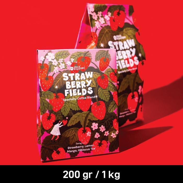 

STRAWBERRY FIELDS - SPECIALTY COFFEE BLEND BY SPACE ROASTERY