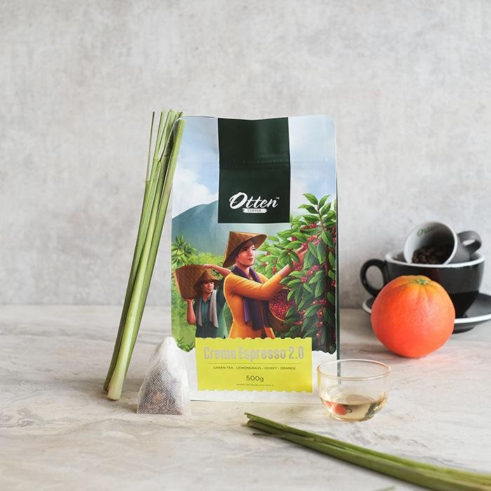 

CREMA ESPRESSO 2.0 - KOPI HOUSE BLEND 500GR - BIJI / BUBUK KOPI COMMERCIAL BLEND OTTEN COFFEE