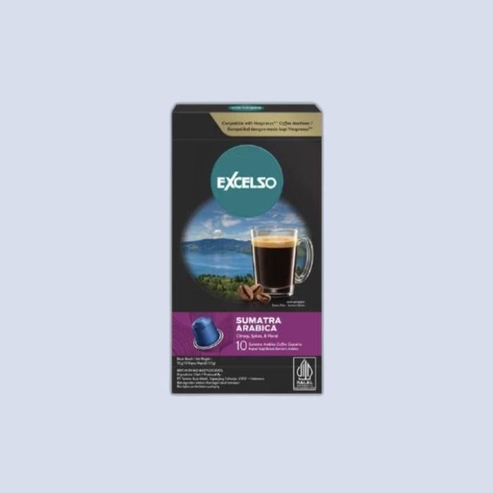

EXCELSO KOPI KAPSUL SUMATRA ARABIKA - NESPRESSO COMPATIBLE