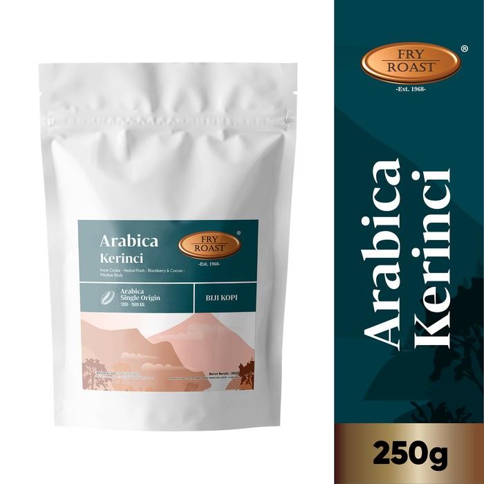 

KOPI ARABIKA KERINCI 250 GRAM BIJI DAN BUBUK