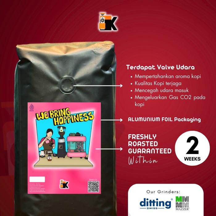 

BIJI KOPI ESPRESSO BLEND KIETA 1KG