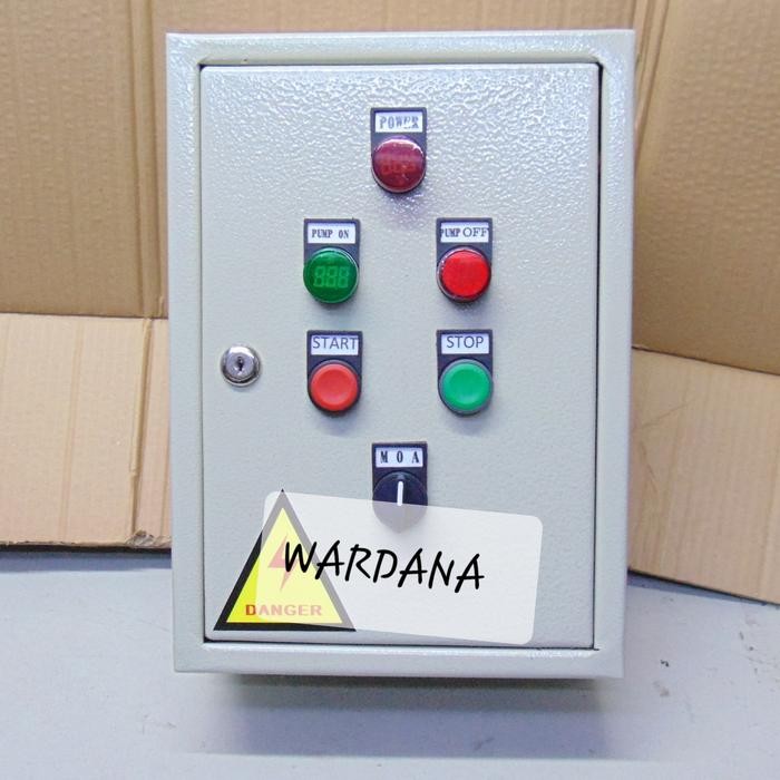 Terlaris Panel Pompa Otomatis 1Toren Manual Dan Otomatis 1Phase 220V 1.5Kw/2Hp