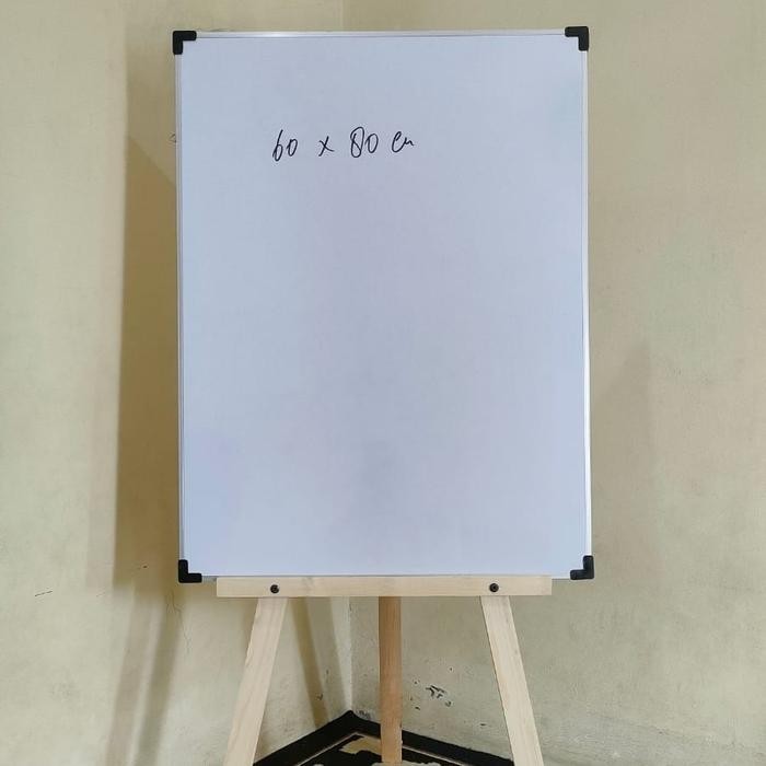 

Whiteboard+Standing Vertikal,Penyangga Polos