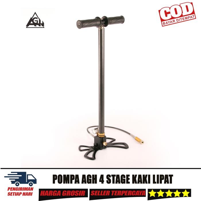 Paling Berkualitas Pompa Agh 4 Stage Pump Agh Hitam Pompa Pcp Merk Agh 4 Stage Pengisian Lebih Cepat