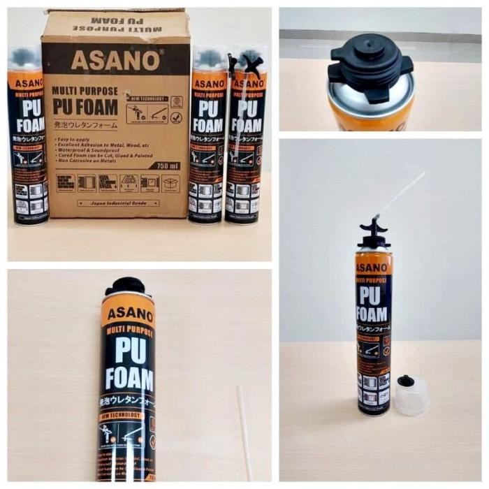 (Expert) ASANO PU Foam PU Foam Sealant Foam Spray PU Foam Sealant Polyurethane