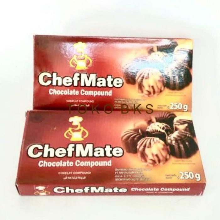 

FREShBgt- CHEFMATE DARK CHOCOLATE COKLAT COMPOUND 250GR