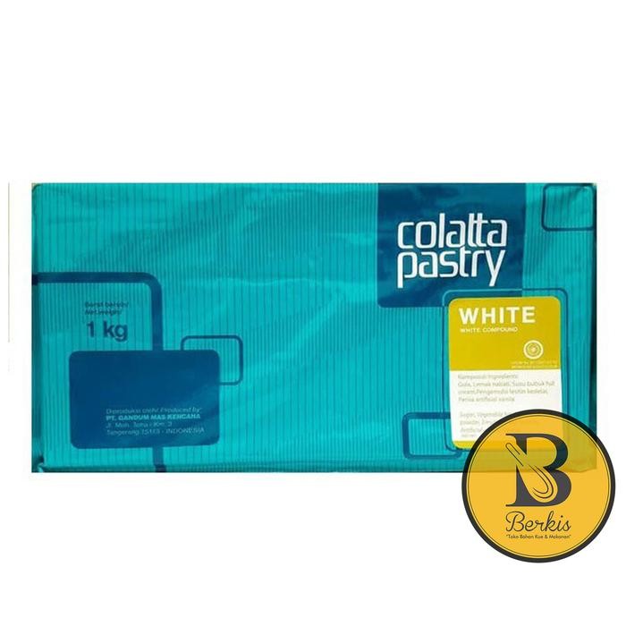 

FREShBgt- Colatta Pastry White Chocolate Compound 1 Kg / Cokelat Blok Masak