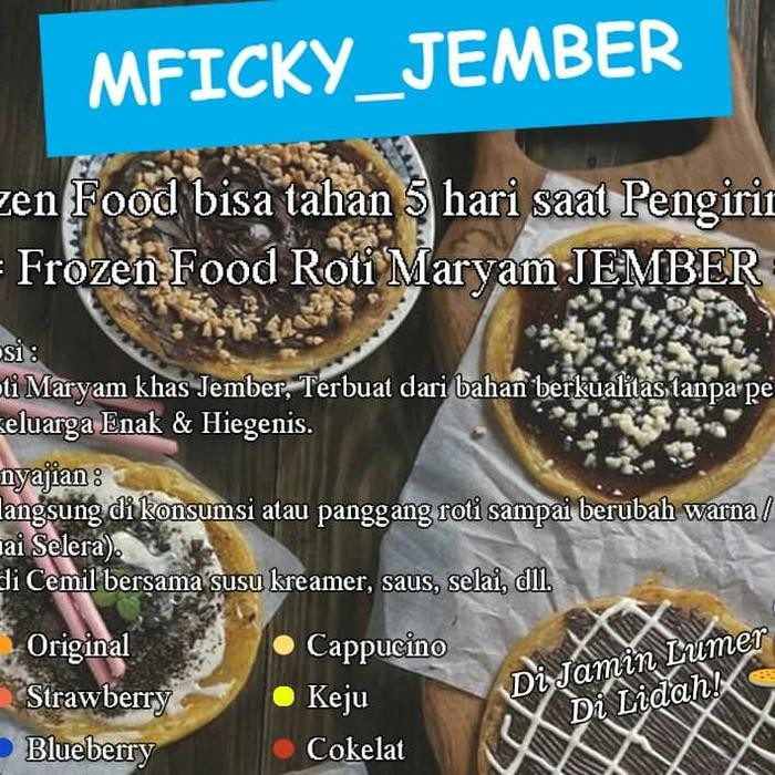 

FREShBgt- Frozen Food Roti Maryam / Canai Original isi 6