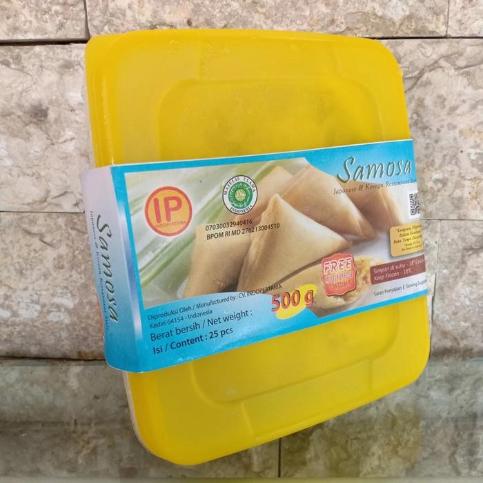 

FREShBgt- Samosa Indo Pertama isi 25 pc free container box i.aggeo