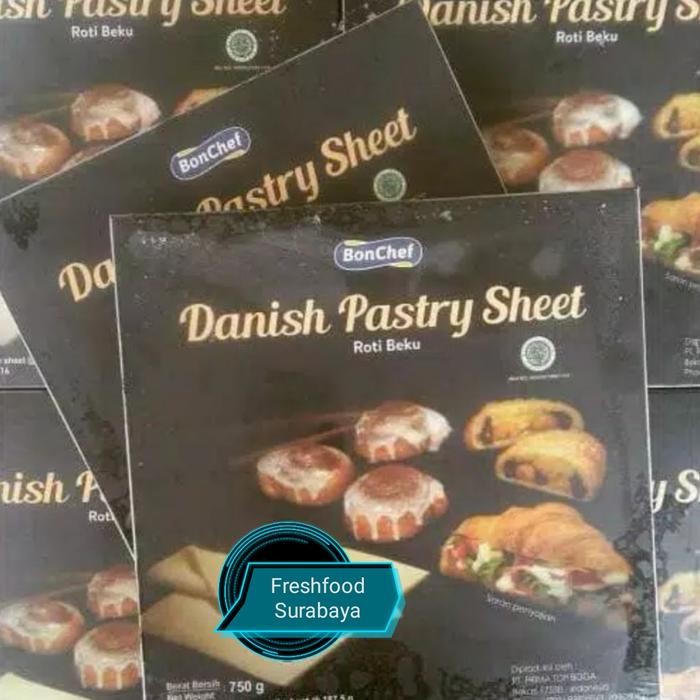 

FREShBgt- Grab/Gojek only!! Danish pastry sheet 1pak 750gram