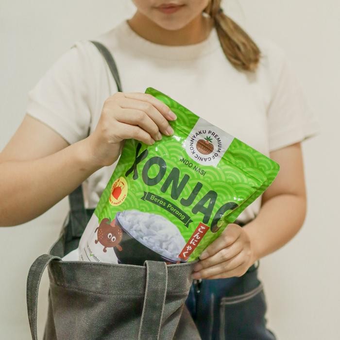 

FREShBgt- Beras Konjac Porang Shirataki Fukumi Pouch 1kg