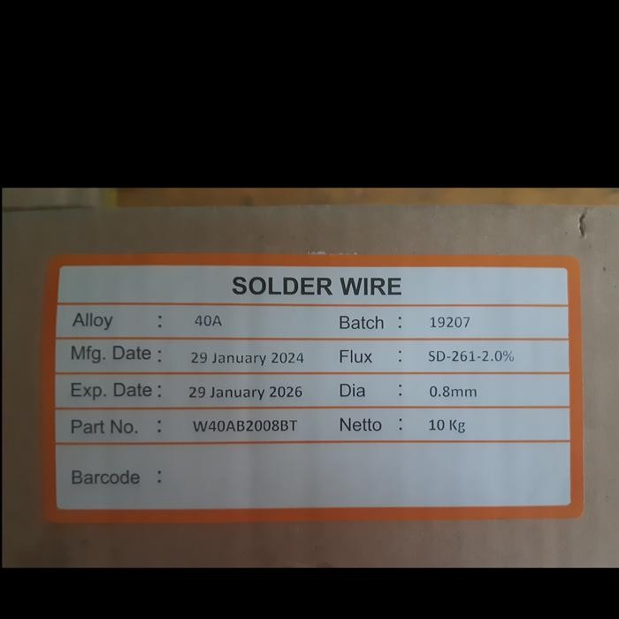 TIMAH SOLDER SOLDERINDO 0.8MM ALLOY 60-40 250GRAM / SOLDER WIRE